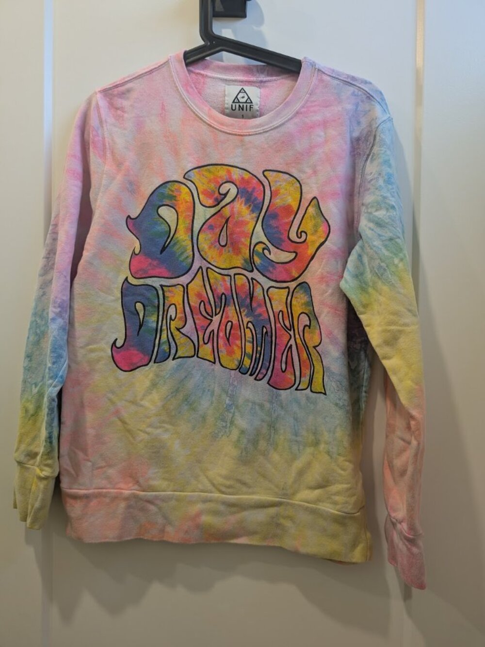 UNIF Day Dreamer Tie Dye Sweatshirt Size Small